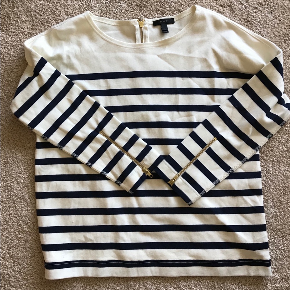 Jcrew Striped Top